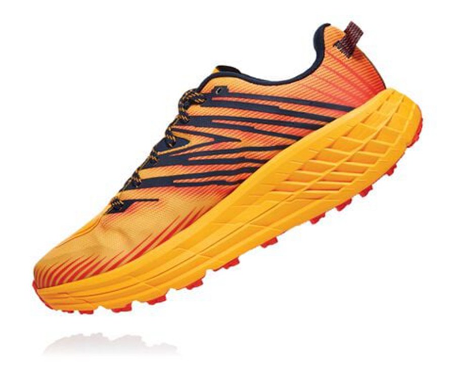 Hoka One One Trailsko Herre - Speedgoat 4 - Orange - 562178AQO